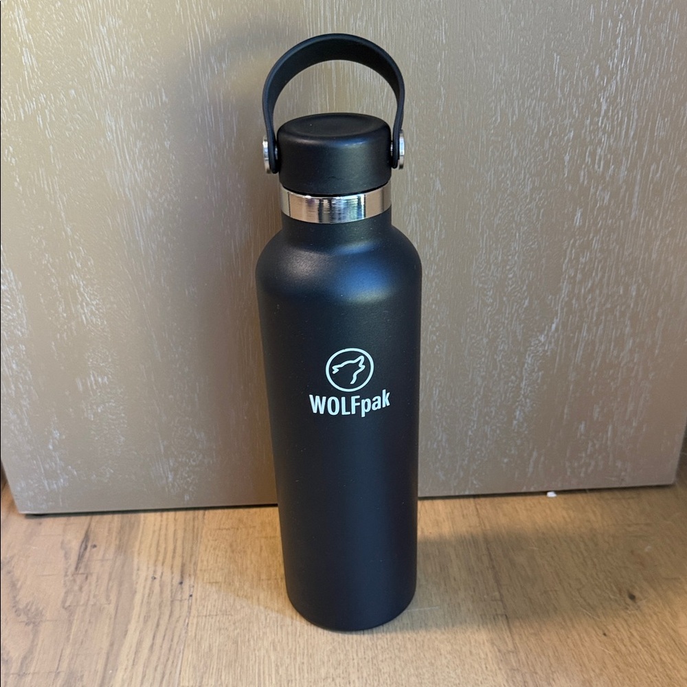 WOLFpak Black Water Bottle